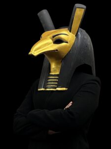 God SETH wearable Mask, God Seth Mask. Egyptian SETH wearable customs , customized Masks are available. - Image 2