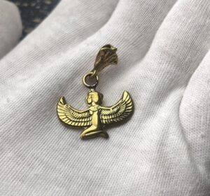 Goddess Isis Pendant, Egyptian Isis Charming pendant, For Inner Strength and Wisdom, Ideal Gift for Spiritual Seekers - Image 2