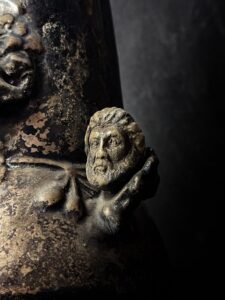 Hand-Carved Ancient Greek God Replica Artifact - Image 2