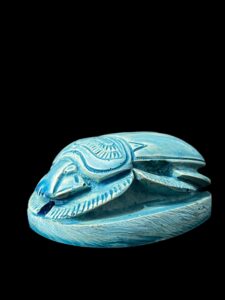 Egyptian Scarab, The decorative Good luck scarab in Ancient Egypt. - Image 2