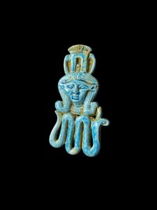 Goddess Hathor with Cobra Goddess Form for Protection mythology - Image 2