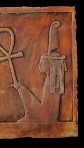 Goddess Ma'at Stone Statue: Egyptian Justice Decor - Image 2