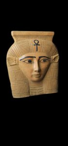 Large Goddess Hathor Statuette, Statue for the Egyptian Goddess Venus - Image 2