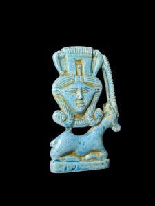 Goddess Hathor with Egyptian deer symbol - Image 2