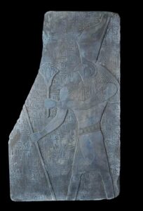 Basalt Egyptian God Horus Statue - Falcon God of Sky - Image 2