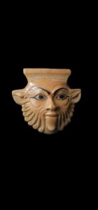 Hand-Carved God Bes Statue: Egyptian Art Home Decor - Image 2