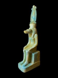 Egyptian God Sobek Statue: Crocodile God of the Nile - Image 2