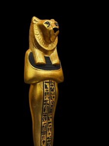 Egyptian Goddess Sekhmet Statue - Made in Egypt - Image 2