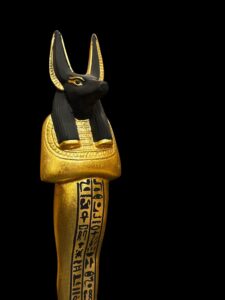 Egyptian God Anubis Statue - Handmade Ancient Egypt Decor - Image 2