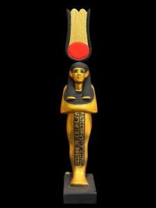 Goddess Hathor Statuette: Vintage Egyptian Statue - Image 2