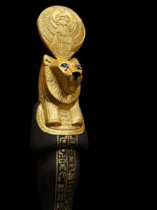 Egyptian Goddess Sekhmet Statue - Made in Egypt - Image 2