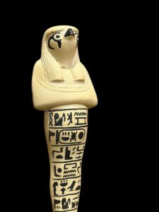 Egyptian God Horus Statue: Falcon God of Sky Art - Image 2