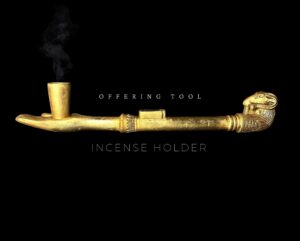 Hand of Heru Incense Holder: Egyptian Offering Tool - Image 2