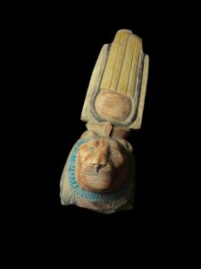 Goddess Sekhmet statue made in Egypt from stone - Image 2