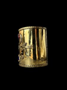Uraeus Cobra Cuff: Ancient Egyptian Style Arm Cuff - Image 2