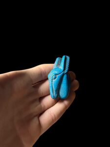 Handcrafted God Seth Amulet: Egyptian God Statuette - Image 2