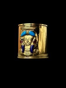 Handcrafted Goddess Hathor Bracelet: Egyptian Jewelry Gift - Image 2