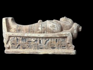 Egyptian Sarcophagus Replica: Ancient Egypt Artifact, Home Decor Statue - Image 2