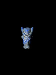 Hand-Carved Goddess Hathor Amulet: Egyptian Spiritual Pendant - Image 2