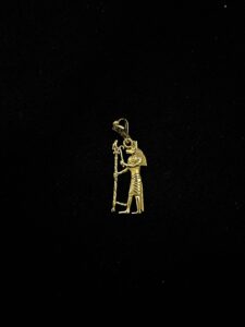 Egyptian God Anubis Pendant Necklace - Jackal Charm - Image 2