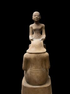 Egyptian Mythology Statue: Knowledge Transfer Scene, Made in Egypt - Image 2