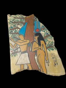 Goddess Hathor Wall Relief: Ancient Egyptian Wall Art - Image 2