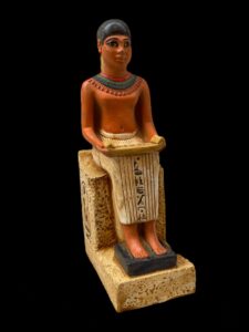 Museum Imhotep Statue - Ancient Egyptian Engineer Imhotep - the builder of Djoser's unprecedented step pyramid complex - Image 2