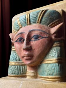 Manifest Handmade Goddess Hathor Statuette , Statue for the Egyptian Goddess Venus - Image 2