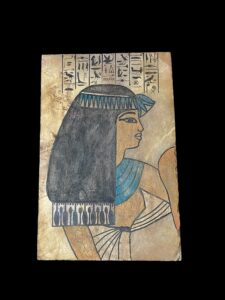 Ancient Egyptian Wall Relief: Handcrafted Egyptian Art - Image 2