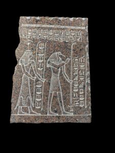 Egyptian God Thoth and Seshat Wall Relief: Home Decoration - Image 2