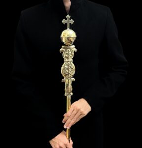 Handmade Egyptian Scepter Staff: Rare Master's Scepter - Image 2