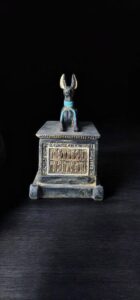 Basalt Stone Anubis Statue: Egyptian God of Afterlife - Image 2