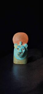Goddess Sekhmet statue made in Egypt from Solid stone - Image 2