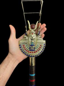 Goddess Hathor Sistrum: Ancient Egyptian Musical Instrument - Image 2