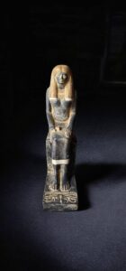 colorful Goddess Isis statue, unique Isis goddess Statue. - Image 2