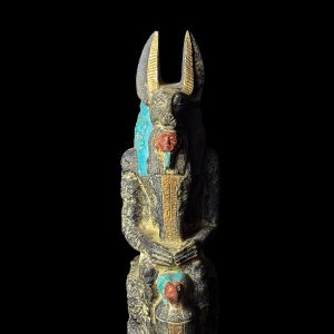 inspired God Anubis Statue , Natural Stone , Home Décor statues , Ancient Egyptian Mythology Collectible - Image 2