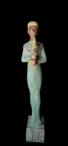 Large God Ptah Sculpture, Authentic Replica for Home or Office Decor, Unusual Gift for Egyptology Fans. Ptah God sculpture - Image 2