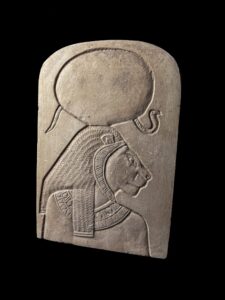 Lioness Goddess Tefnut carved on old Stone - Image 2