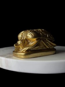 Egyptian Scarab: Anubis Jackal God, Good Luck Charm - Image 2