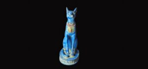 Large Ancient Egyptian Goddess Bastet statue, Home decor statues made in Egypt - Image 2