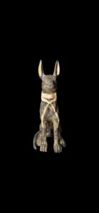Mini Egyptian God Anubis Bust: Altar Statue - Image 2