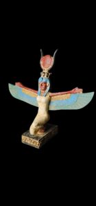 colorful Goddess Isis statue, unique Isis goddess Statue. - Image 2