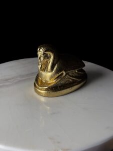 Egyptian Scarab Beetle: Rare Museum Form, Good Luck Charm - Image 2