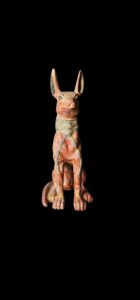 Mini Egyptian God Anubis Bust: Altar Statue - Image 2