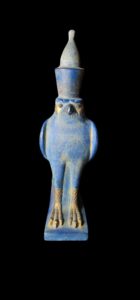 Egyptian God Horus Statue: Basalt Stone Art, Made in Egypt - Image 2