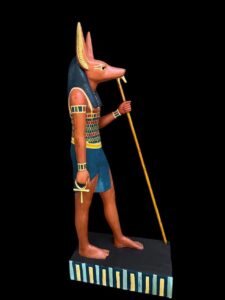 Large Egyptian God Anubis Statue - Entrance Gate Decor - Image 2