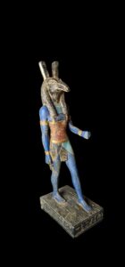 Handcrafted God Seth Statue: Authentic Egyptian Decor - Image 2