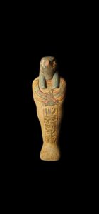 Basalt Horus Statue: Egyptian God of Sky, Falcon Art - Image 2