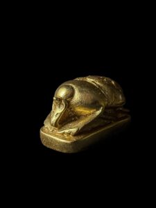 God Apep Scarab Beetle Statue: Egyptian Good Luck Symbol - Image 2