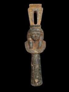 Goddess Hathor Sistrum: Ancient Egyptian Musical Instrument - Image 2